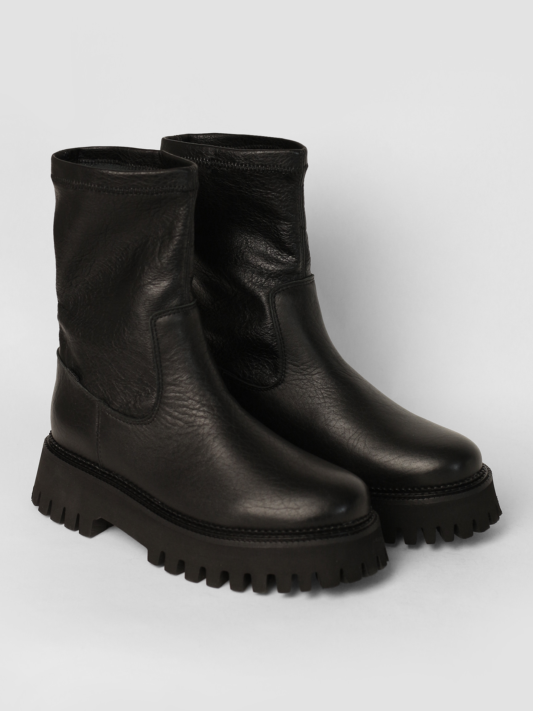 bronx leather boots