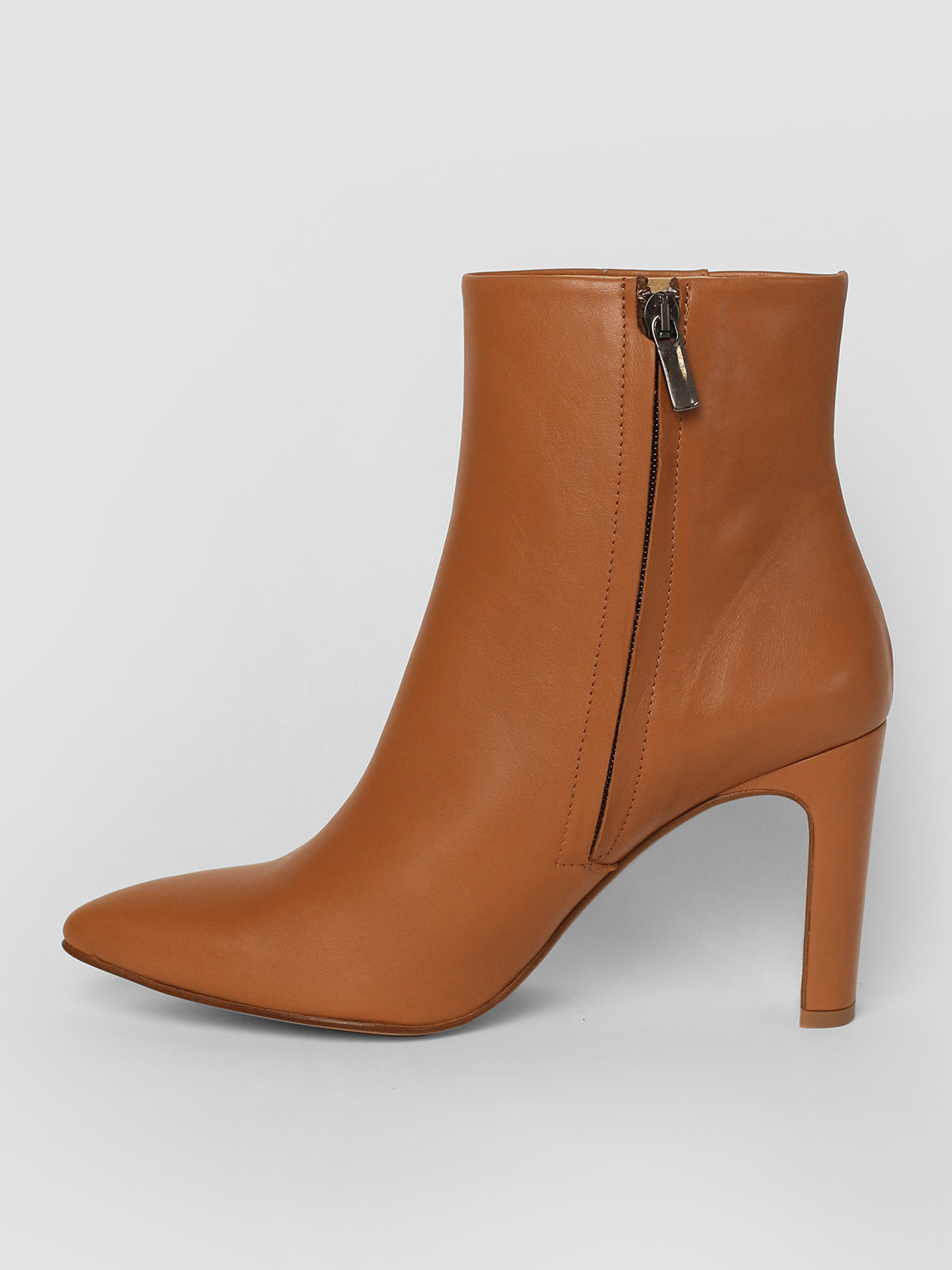 flat brown ankle boots for women