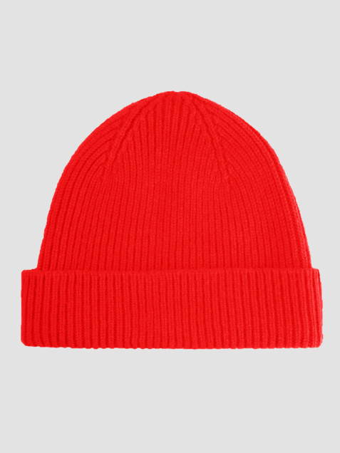 le bonnet ribbed wool toque